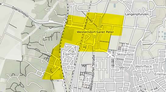 Immobilienpreisekarte Rosenheim Westerndorf St. Peter